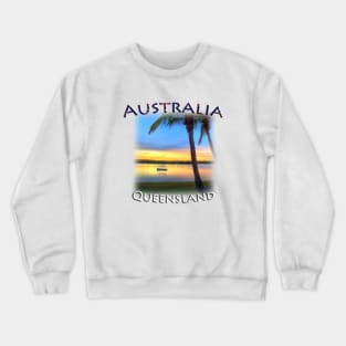 Australia - Queensland, Noosa River at Sunset Crewneck Sweatshirt